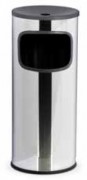 Cendrier corbeille en métal 20 Litres