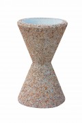 Cendrier urbain en béton - Dim. Ø40 x H64 cm