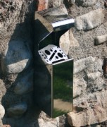 Cendrier extérieur en inox