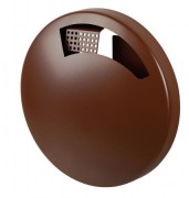 Cendrier mural d'extérieur rond acier