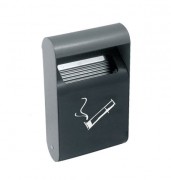 Cendrier rectangulaire à fixation mural