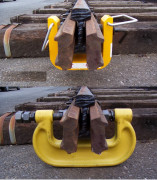 Cés de serrage rapide des éclisses