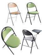 Chaise accrochable et pliante