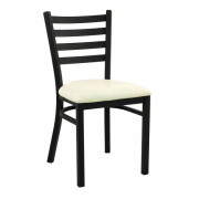 Chaise de bistrot en acier