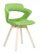 Chaise kaoma coque tapissée