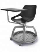 Chaise mobile a plan de travail
