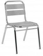 Chaise pour terrasse en aluminium 