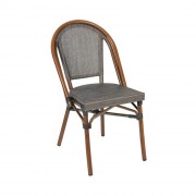 Chaise restaurant aluminium MODENE