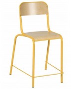 Chaise scolaire haute stratifié