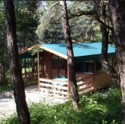 Chalet camping démontable