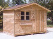 Abri de jardin bois Pervenche 6.09 m2