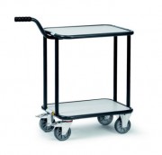 Chariot à col cygne ESD - 2 plateaux - Charge 250 kg