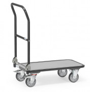 Chariot à dossier rabattable en acier 250 kg