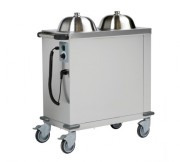Chariot à niveau constant pour assiettes - Charge 140 kg - Capacité 65 assiettes