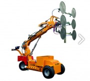 Chariot à palonnier à ventouse radiocommandé sans fil