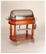 Chariot à trancher en hêtre massif