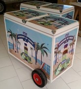 Chariot ambulant isotherme