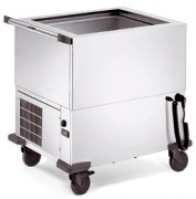 Chariot bain marie froid 1 cuve