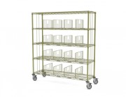 Chariot nominatif à linge - 8 à 30 cases