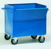 Chariot caisse tôle