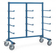 Rayonnage cantilever 500 kg - 12 barres de portée - Dim. L600 x H1450 mm - 1 face