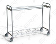 Chevalet à linge - 2 niveaux