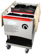 Chariot classe mobile - 24 tablettes - L.910 x P.553 x H.840 mm