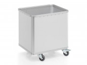 Chariot conteneur en aluminium - 230 L ou 525 L - 150 kg ou 200 kg