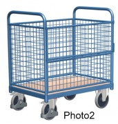 Chariot conteneur professionnel