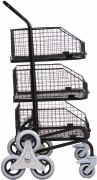 Chariot de bureau 3 paniers