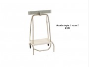 Chariot de collecte déchet