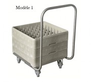 Chariot de cuisine avec guidon