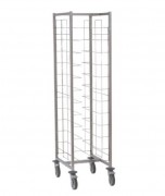 Chariot de débarrassage inox