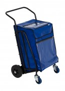 Chariot de distribution de journaux de publicité