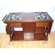 Chariot de la gamme classique à  plaques de flambe