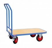 Chariot de manutention à dossier fixe
