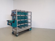 Chariot de préparation de commandes sur mesure