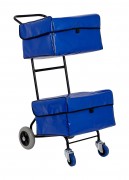 Chariot distribution courrier à paniers