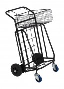 Chariot distribution publicité à panier