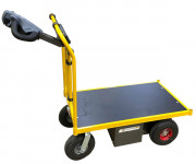 Chariot électrique compact pour transport de charges - Transporteur capacité de charge : 300 kg