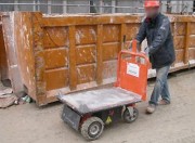 Chariot électrique double motorisation BTP