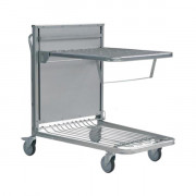 Chariot ergonomique à niveau constant - Sans réglage des ressorts - Charge: 90 kg -  L.1017 x P.780 x H.1030 mm