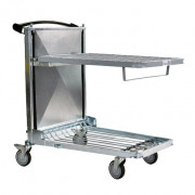 Chariot ergonomique de mise en rayon - 330 kg - 600 x 400 ou 600 x 800 mm