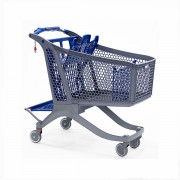 Chariot libre-service - Volume : 200L - 100% recyclable - L.1082 x P.585 x H.1055 mm - Coloris au choix