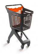 Chariot magasin en plastique 80 L 