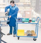 Chariot mécano soudé à plateaux