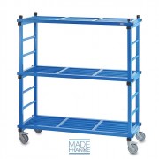 Chariot mobile rangement piscine en PVC