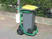 Chariot porte bac
