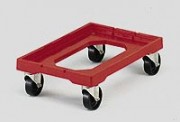 Chariot porte bac Normes Europe 600x400 mm