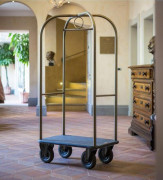 Chariot porte valise en acier - H.159 mm x l.49 cm x P.79 cm